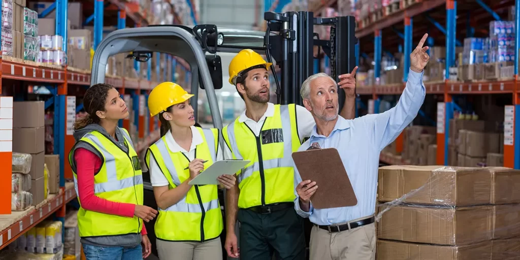 Warehouse distribution inventory control frontline leadership performance improvement