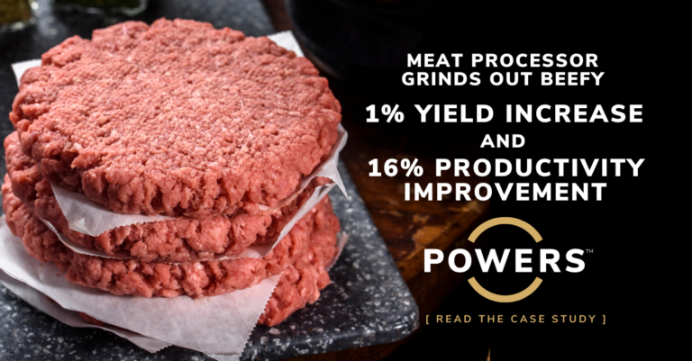 Meat Processor Grinds Out Beefy 1% Yield Increase and 16% Productivity Improvement With POWERS