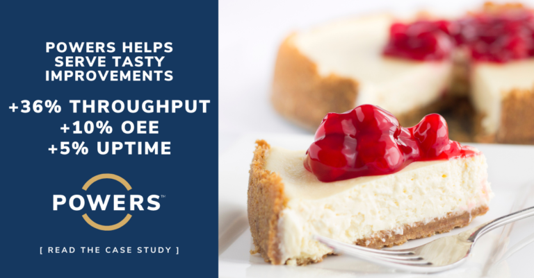 POWERS’ Productivity Sprint Drives Tasty 36% Improvement in Throughput for Global Food, Beverage, and Household Goods Manufacturer