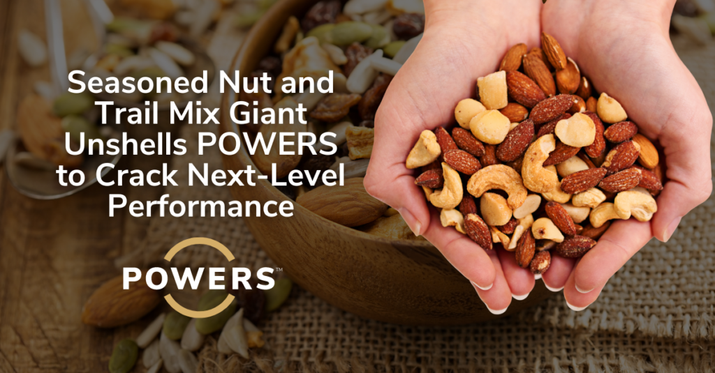 Seasoned Nut and Trail Mix Giant Unshells POWERS to Crack Next-Level Performance