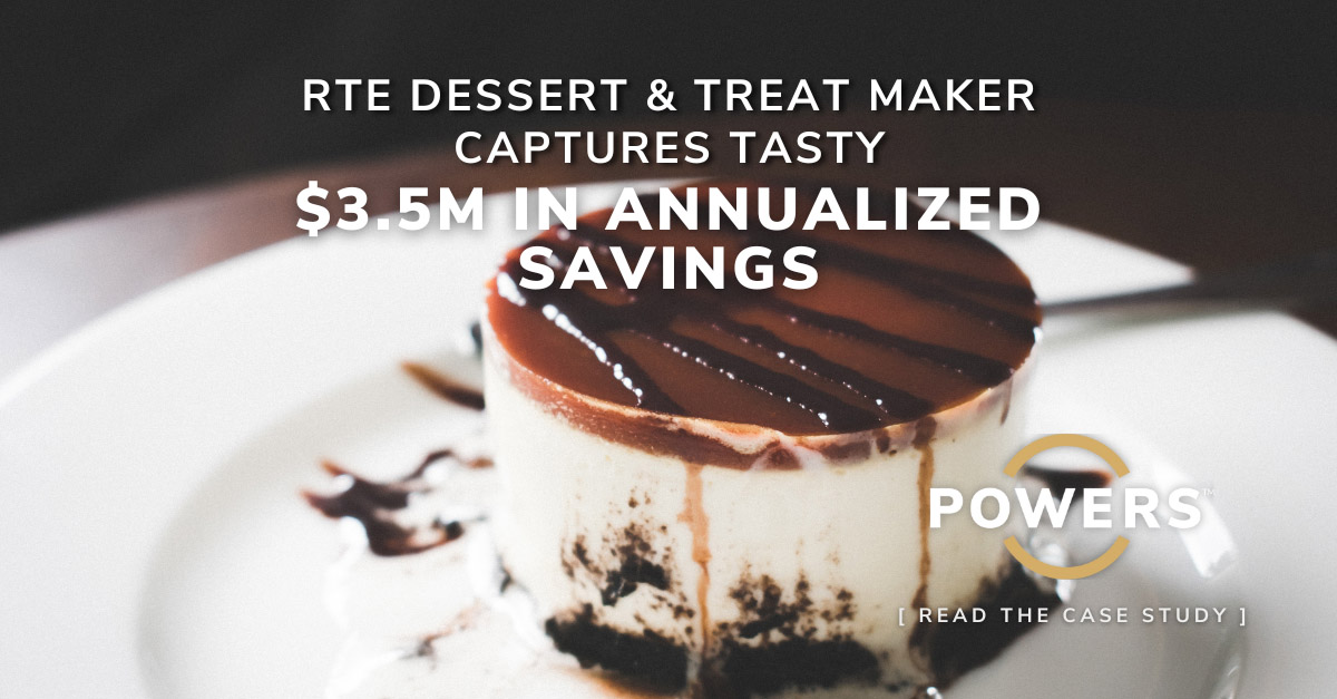 innovation case study post opt Recipe for Success: A Food Manufacturer Achieves 208% Annualized ROI with POWERS