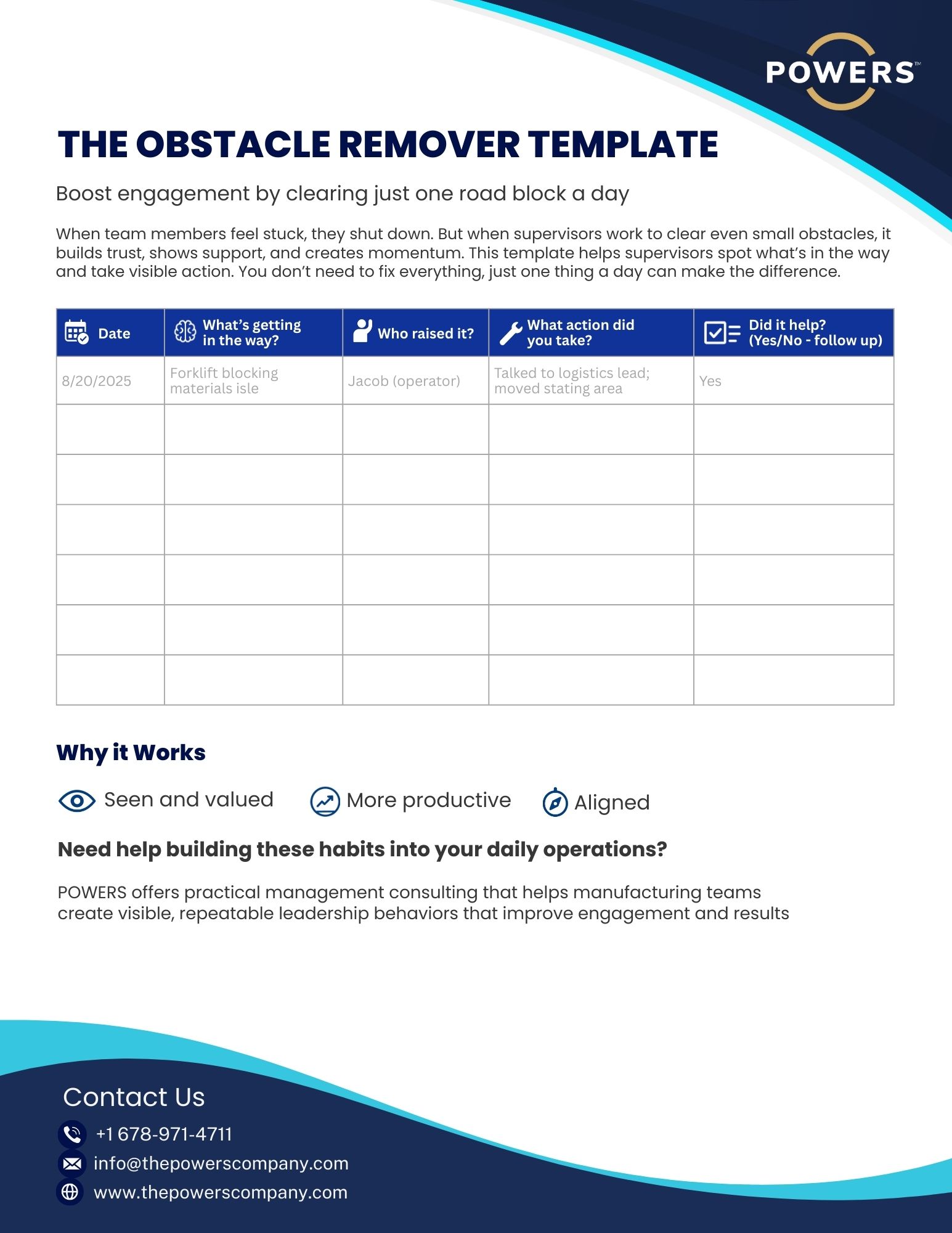 The obstacle remover template picture Downloadables