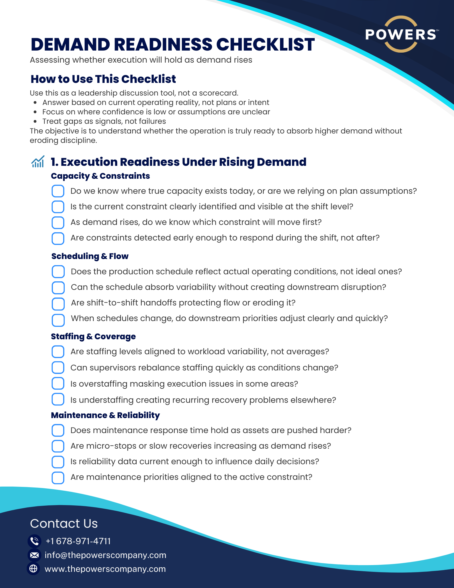 Demand Readiness Checklist thumbnail Downloadables