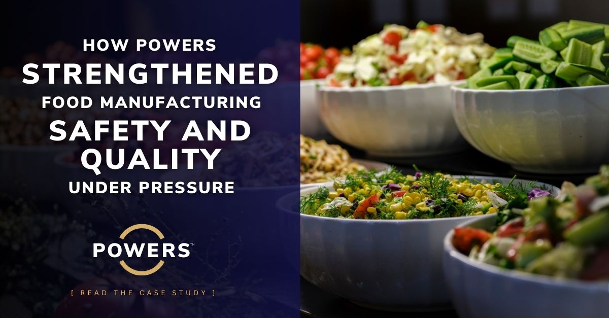 Food Manufacturing Safety And Quality