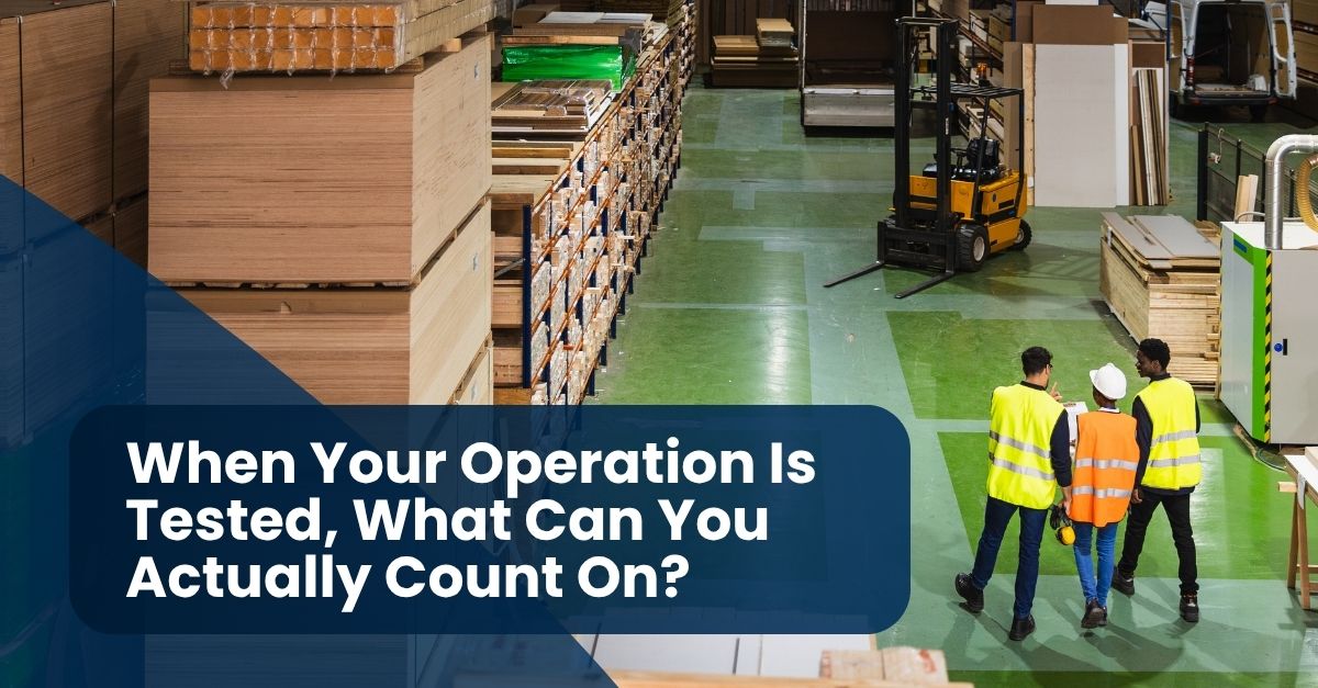 What can you actually count on post When Your Operation Is Tested, What Can You Actually Count On?